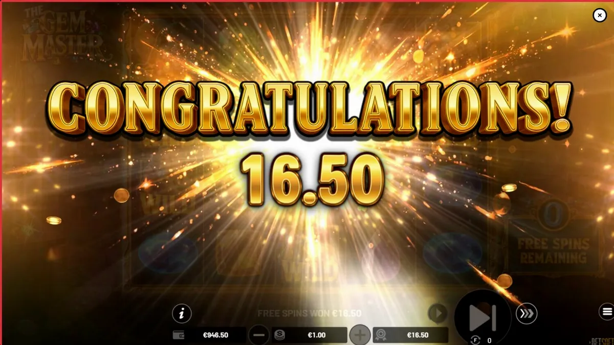 Tampilan visual bengkel perhiasan mewah dalam slot The Gem Master dari Betsoft